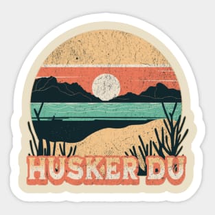 HUSKER PARADISE BAND Sticker